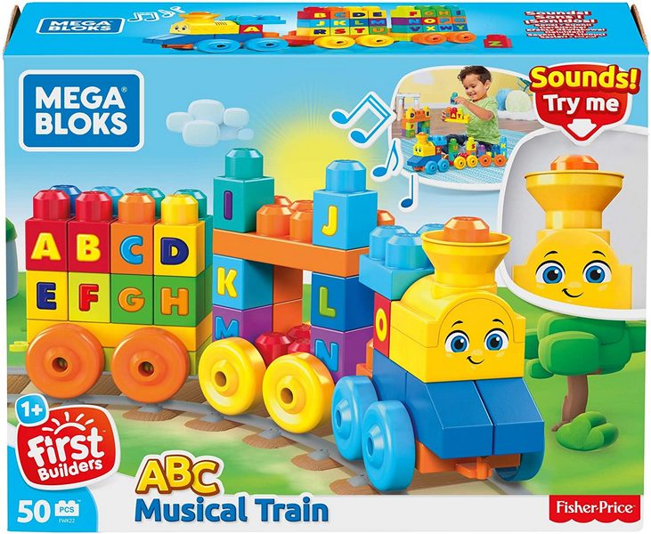 MEGA BLOKS ABC MUSICAL TRAIN