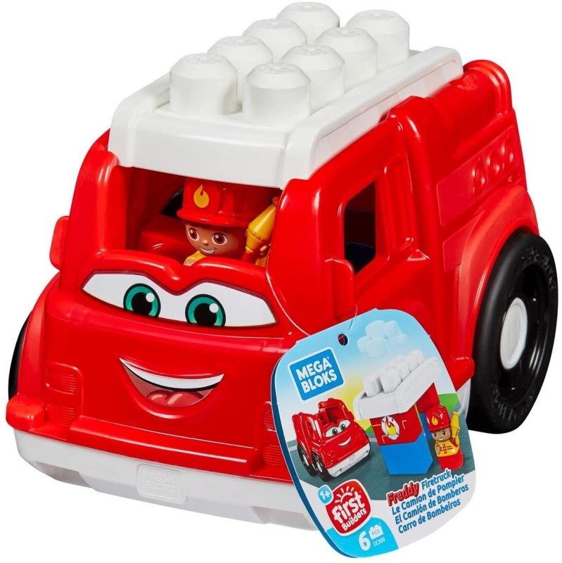 MEGA BLOKS LIL' VEHICLES FIRE TRUCK