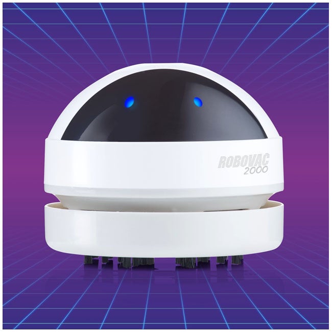 MUSTARD RECHARGABLE MINI DESKTOP VACUUM