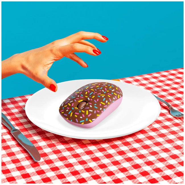 MUSTARD CHOCOLATE WIRELESS MOUSE