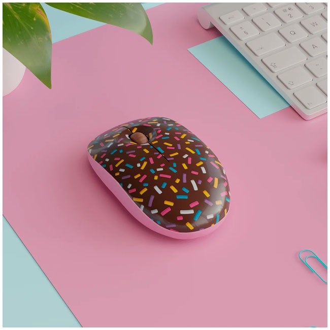 MUSTARD CHOCOLATE WIRELESS MOUSE
