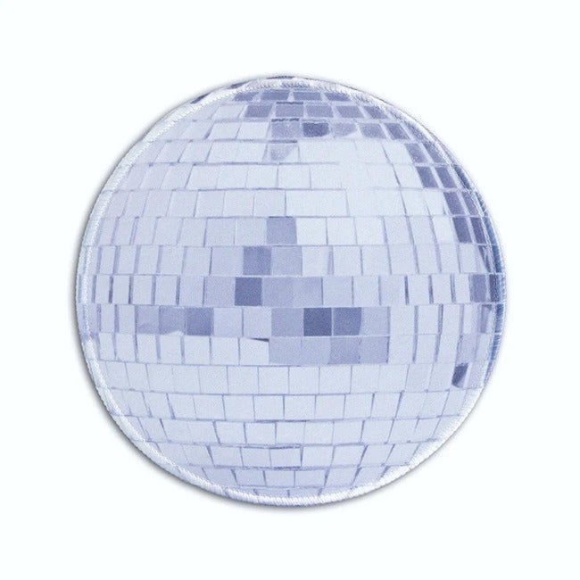 MUSTARD DISCO BALL MOUSE MAT