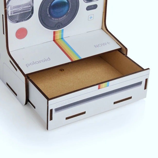MUSTARD POLAROID DIY PEN POT