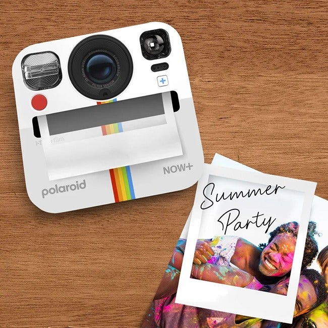 MUSTARD POLAROID STICKY NOTES DISPENSER