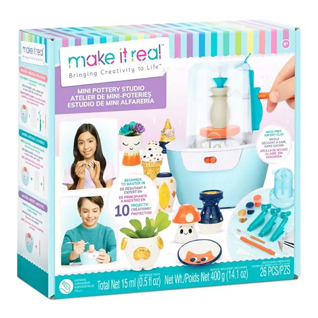 MAKE IT REAL MINI POTTERY STUDIO
