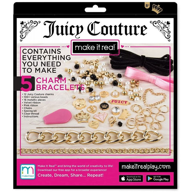 JUICY COUTURE CHAINS AND CHARMS BRACELETS MAKING KIT