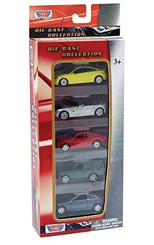 MOTORMAX DIECAST CAR 5 PC 3" DIE CAST VEHICLE SET