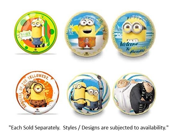 MONDO PVC BALLS 23CM MINIONS DM3