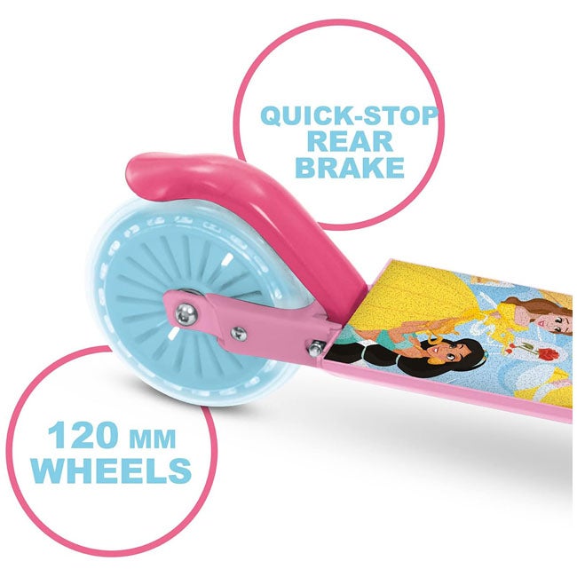 MONDO DISNEY PRINCESS 2-WHEELS ALUMINIUM SCOOTER