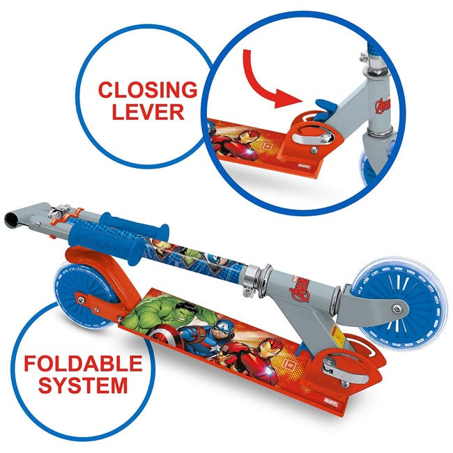 MONDO MARVEL AVENGERS 2-WHEELS ALUMINIUM SCOOTER