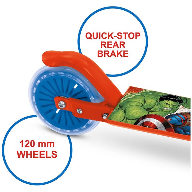 MONDO MARVEL AVENGERS 2-WHEELS ALUMINIUM SCOOTER