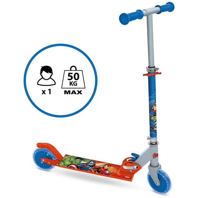 MONDO MARVEL AVENGERS 2-WHEELS ALUMINIUM SCOOTER