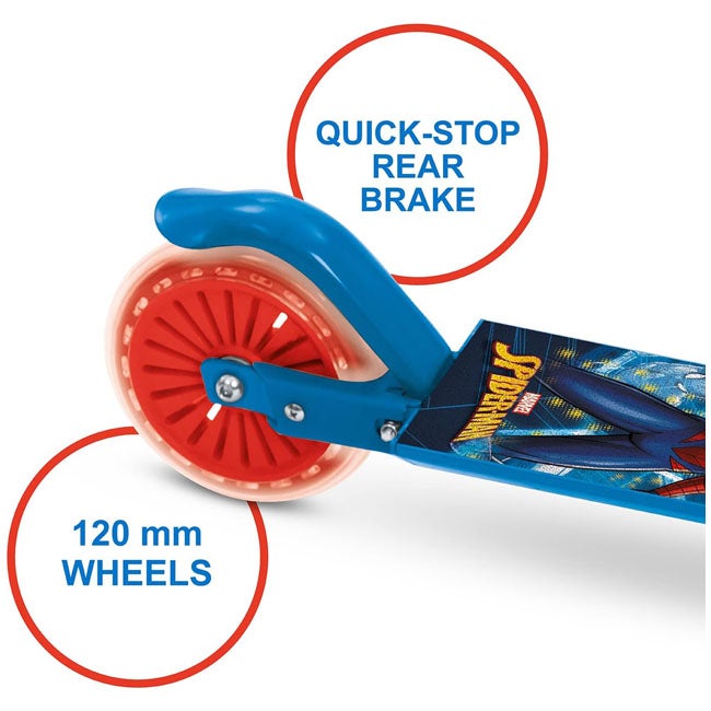 MONDO SPIDERMAN 2-WHEELS ALUMINIUM SCOOTER