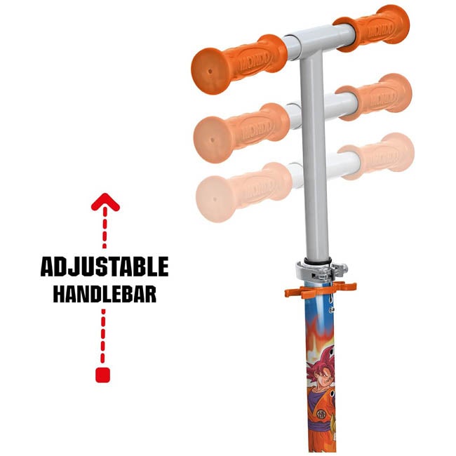 MONDO DRAGON BALL 2-WHEEL FOLDING ALUMINIUM SCOOTER
