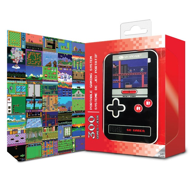 MY ARCADE GO GAMER CLASSIC-BLACK/RED
