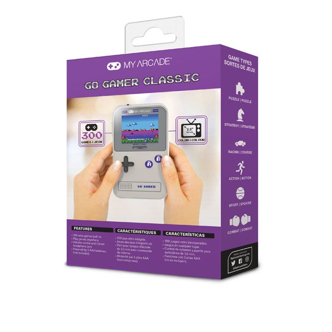 MY ARCADE GO GAMER CLASSIC-PURPLE
