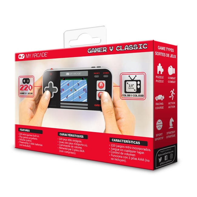 MY ARCADE GO GAMER CLASSIC-RED