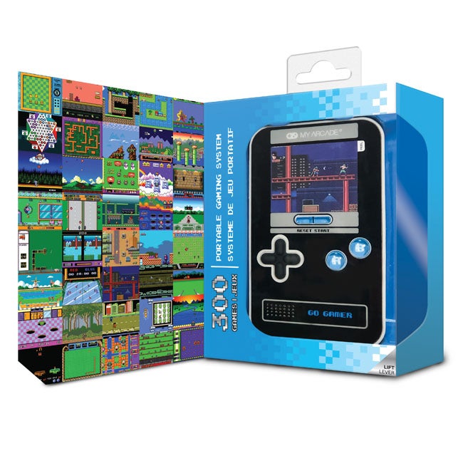 MY ARCADE GO GAMER CLASSIC-BLACK/BLUE