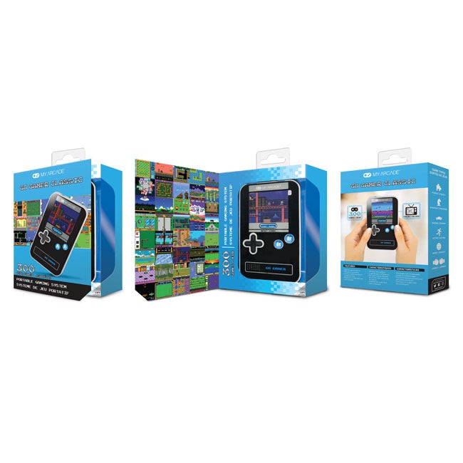 MY ARCADE GO GAMER CLASSIC-BLACK/BLUE