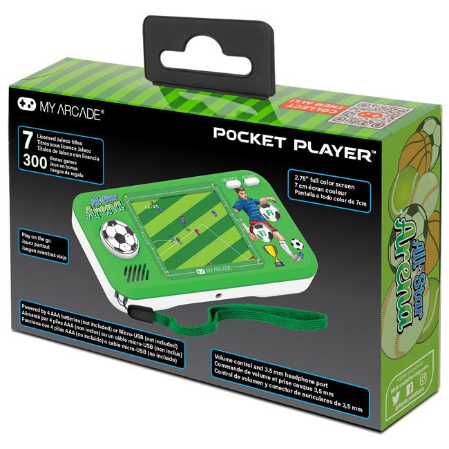 MY ARCADE ALL STAR ARENA POCKET PLAYER