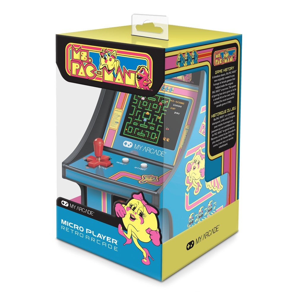MY ARCADE MS PACMAN MICRO PLAYER