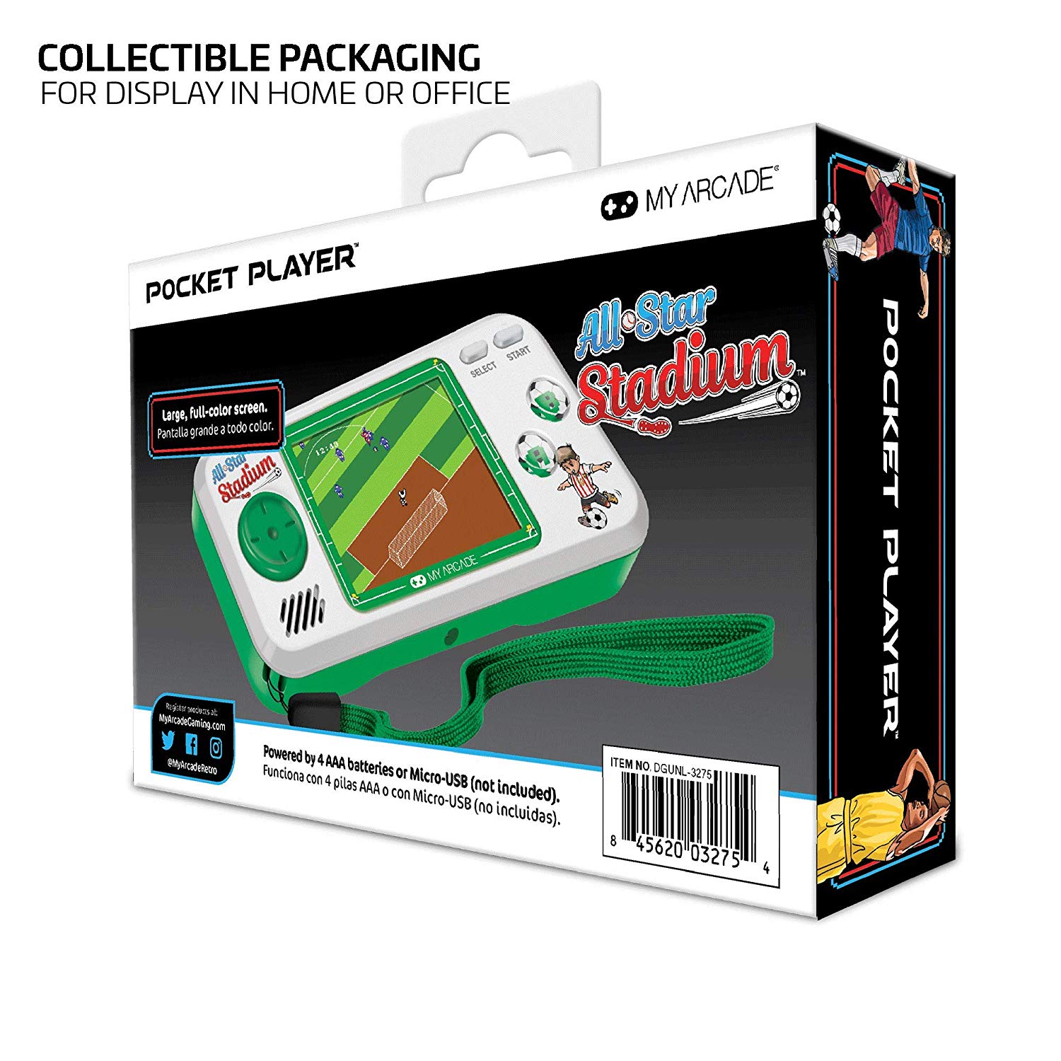 MY ARCADE ALL STAR STADIUM POCKETPLAYER