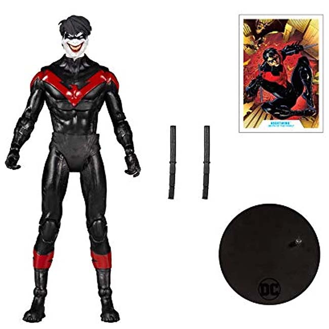 DC COMICS 7-INCH FIGURE - NIGHTWING JOKER
