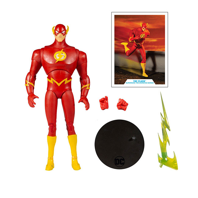 DC COMICS 7-INCH FIGURE - ANIMATED FLASH