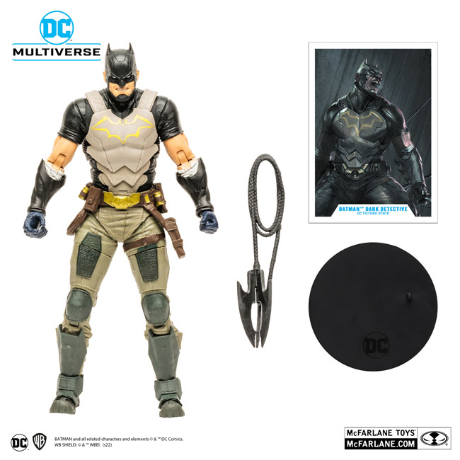 DC COMICS 7-INCH FIGURE - DARK DETECTIVE