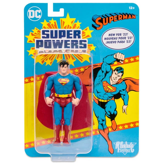 DC COMICS SUPER POWER 5 INCH ACTION FIGURE - BATMAN