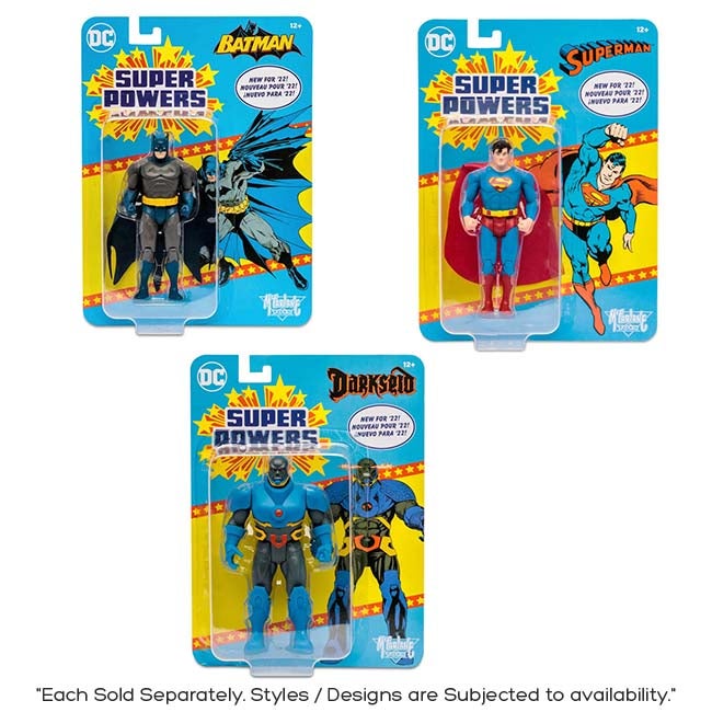 DC COMICS SUPER POWER 5 INCH ACTION FIGURE - BATMAN