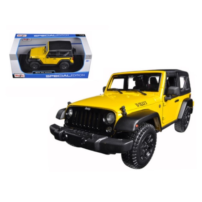 MAISTO 1:18 DIECAST CAR 2014 JEEP WRANGLER