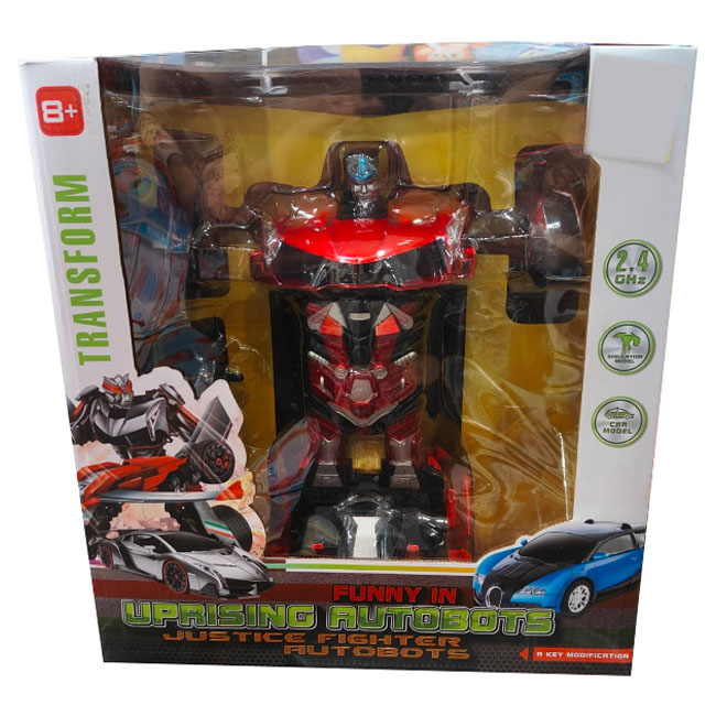 FUNNY BOX RC TRANSFORMER CAR