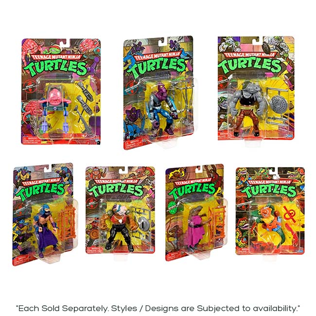 TMNT CLASSIC 4IN MUTANT FIGURE ASST