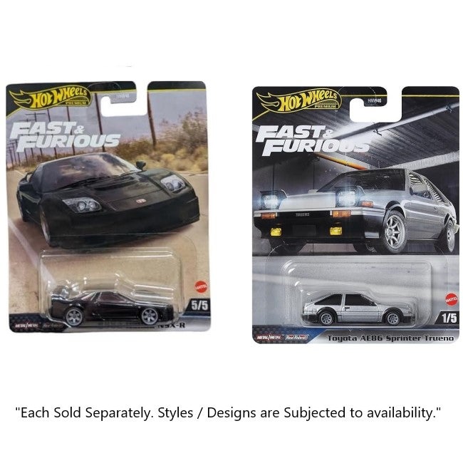 HOTWHEELS PREMIUM FAST & FURIOUS CARS
