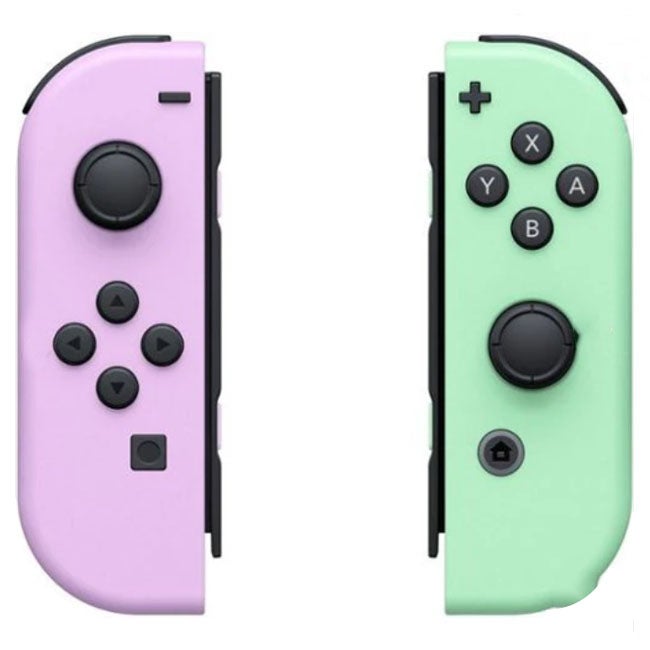 NINTENDO SWITCH JOY-CON (L/R) CONTROLLERS - GREEN & PURPLE