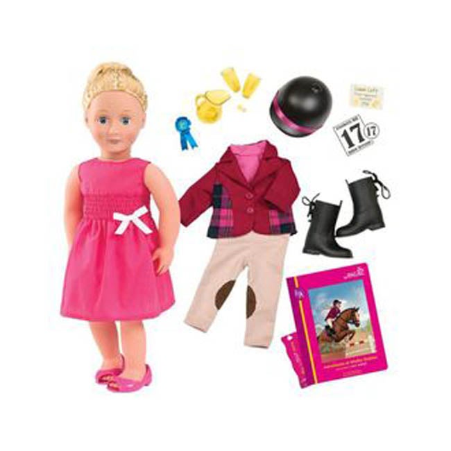OUR GENERATION LILY ANNA 18-INCHES POSEABLE DELUXE DOLL