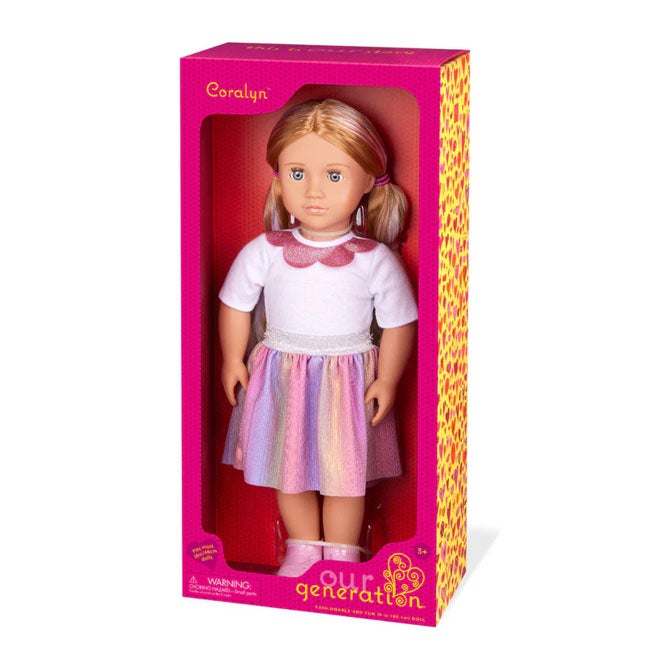 OUR GENERATION CORALYN ICE CREAM OUTFIT DOLL