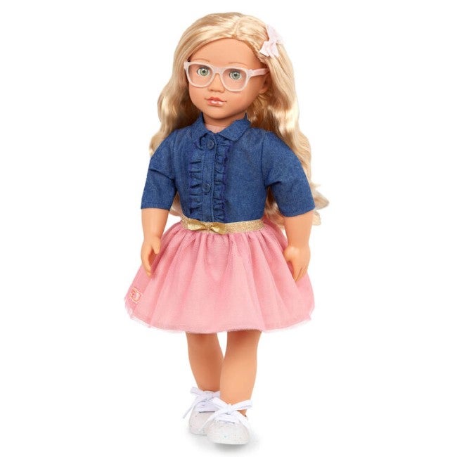 OUR GENERATION EMILY WITH FRILLY SKIRT DOLL