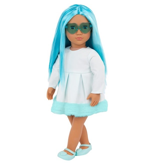 OUR GENERATION CAPRI WITH MULTI COLORED HAIR DOLL