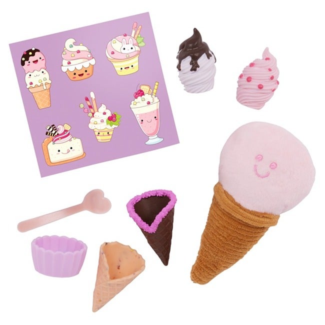 OUR GENERATION ANDY 18-INCH ICE CREAM ACTIVITY DELUXE DOLL