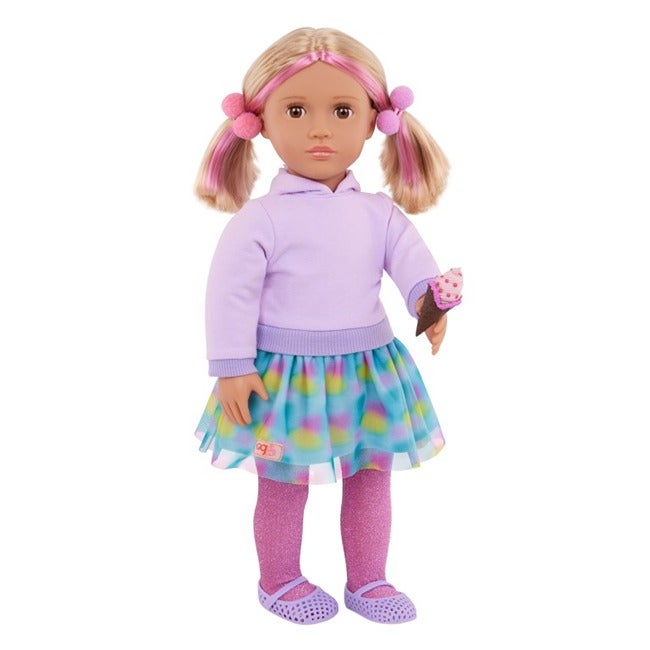 OUR GENERATION ANDY 18-INCH ICE CREAM ACTIVITY DELUXE DOLL