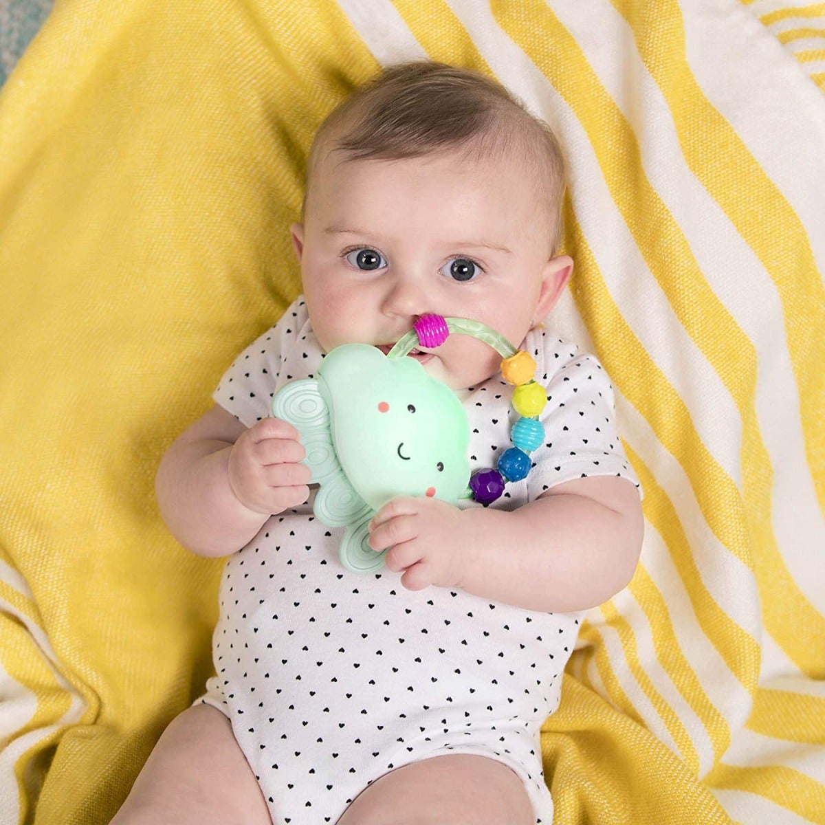 B-TOYS LIGHT-UP CLOUD RATTLE