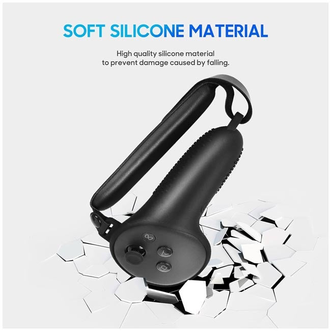 OCULUS SILICON PROTECTION SET FOR META QUEST 3-BLACK