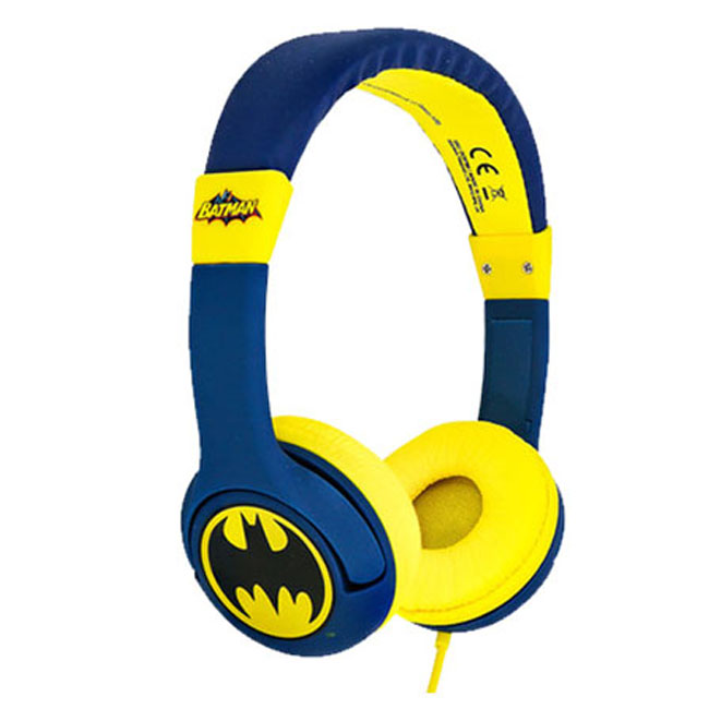 OTL BATMAN CAPED CRUSADER KIDS HEADPHONES