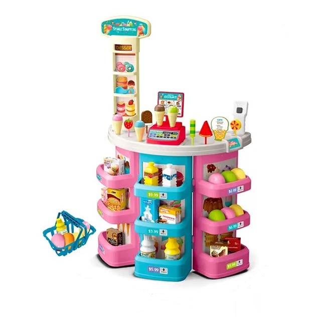 OLLE TOYS HOME SUPERMARKET PLAYSET WITH LIGHT AND SOUND