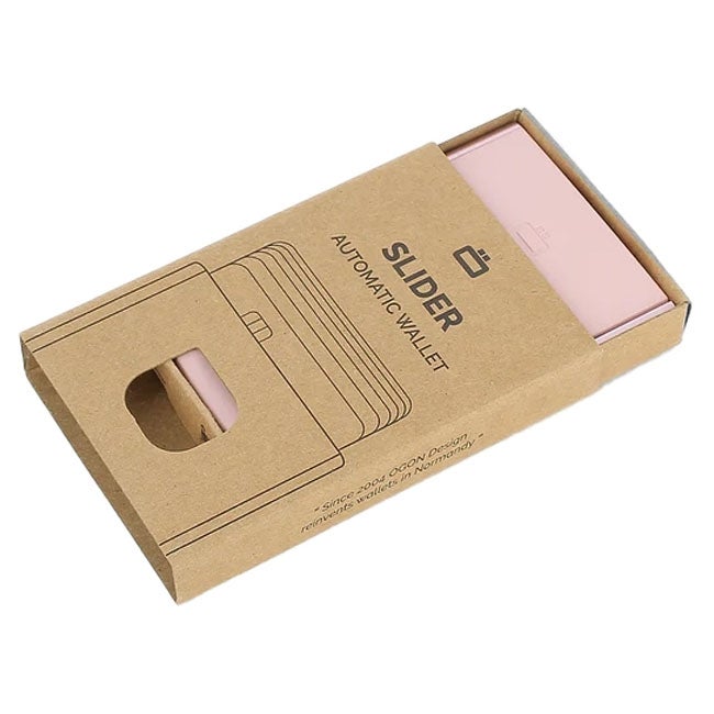 OGON SLIDER SMART WALLET MATT PAINT BLUSH PINK