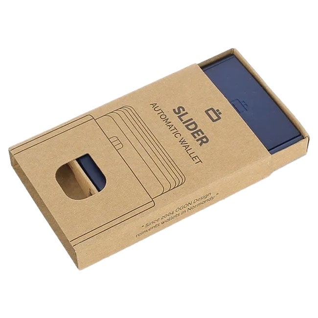 OGON SLIDER SMART WALLET MATT PAINT NAVY BLUE