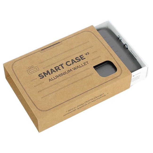 OGON SMARTCASE V2 ANODISED ALUMINUM TITANIUM