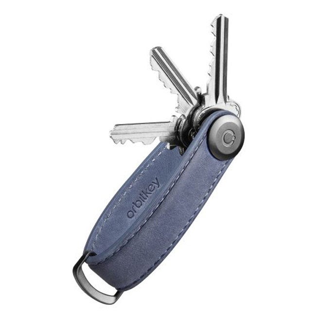 ORBITKEY ORGANISER CRAZY-HORSE STEEL GREY
